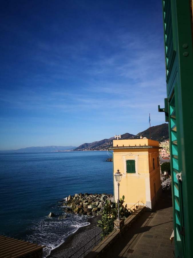 Ferienwohnung Le Finestre Sul Mare Camogli Exterior foto