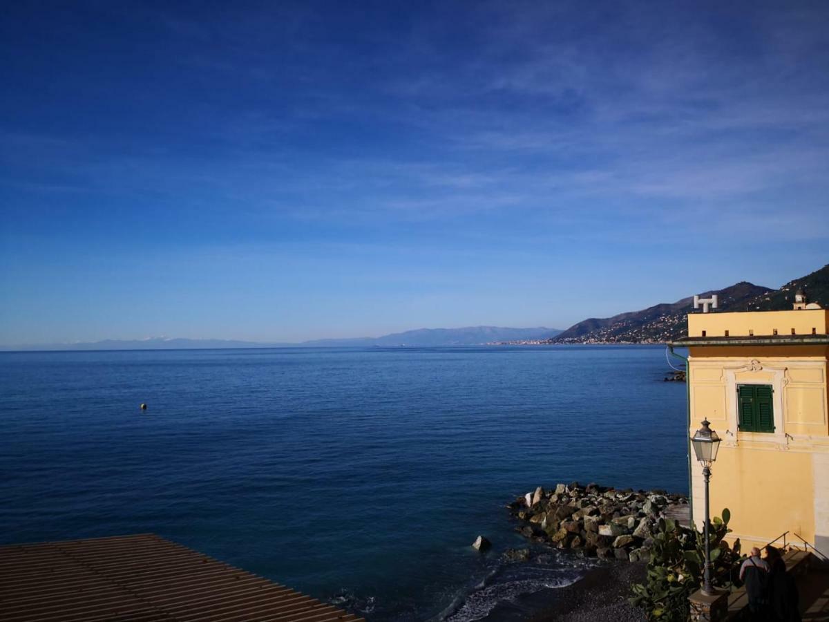 Ferienwohnung Le Finestre Sul Mare Camogli Exterior foto