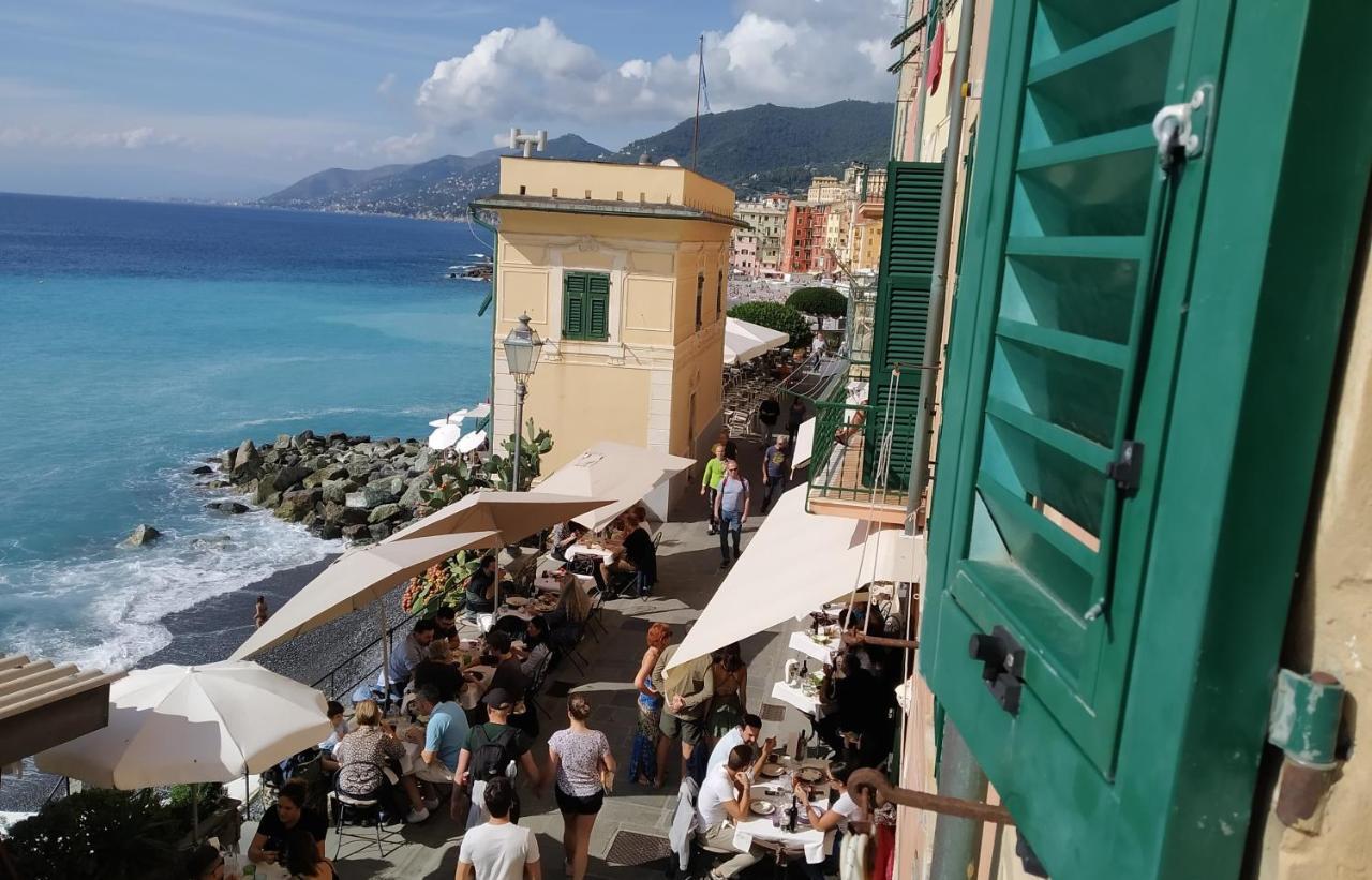 Ferienwohnung Le Finestre Sul Mare Camogli Exterior foto